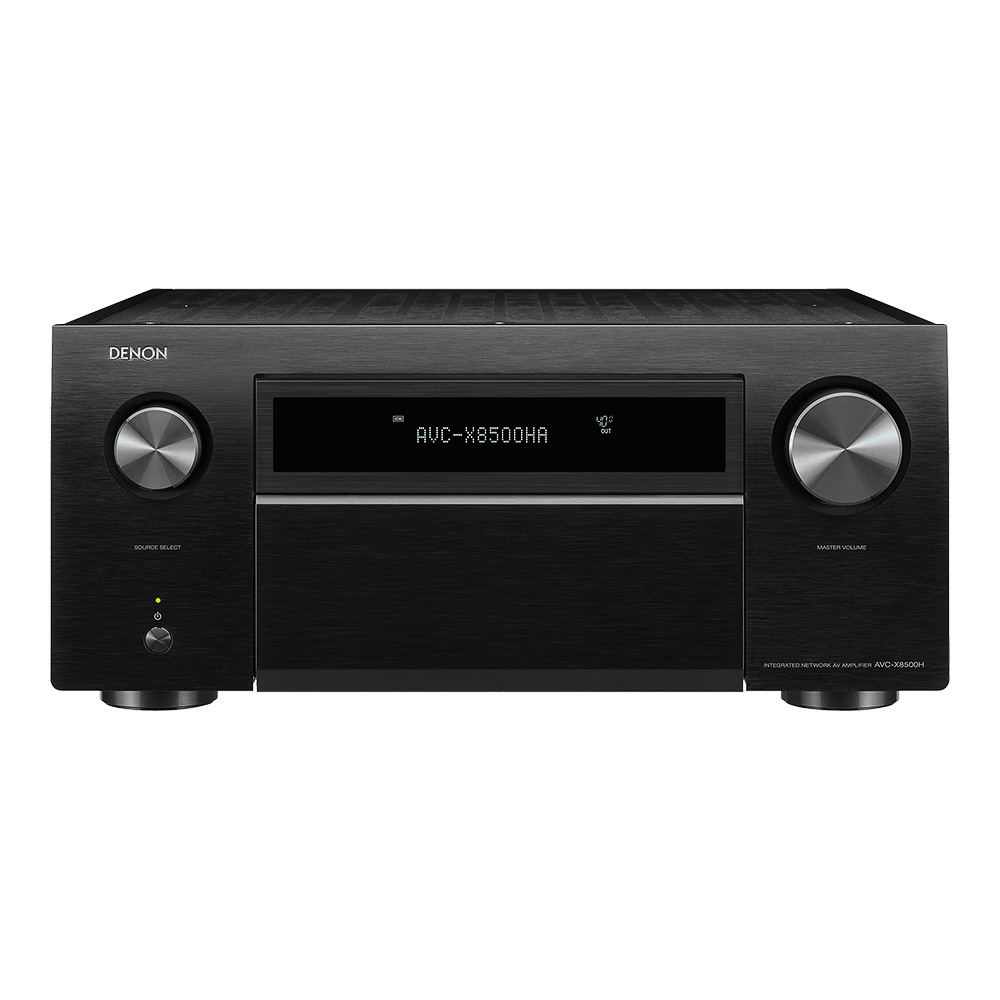 Denon AVC X8500HA noir vue de face