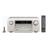 Denon AVC X8500HA silver vue de face avec correction de piece et télécommande