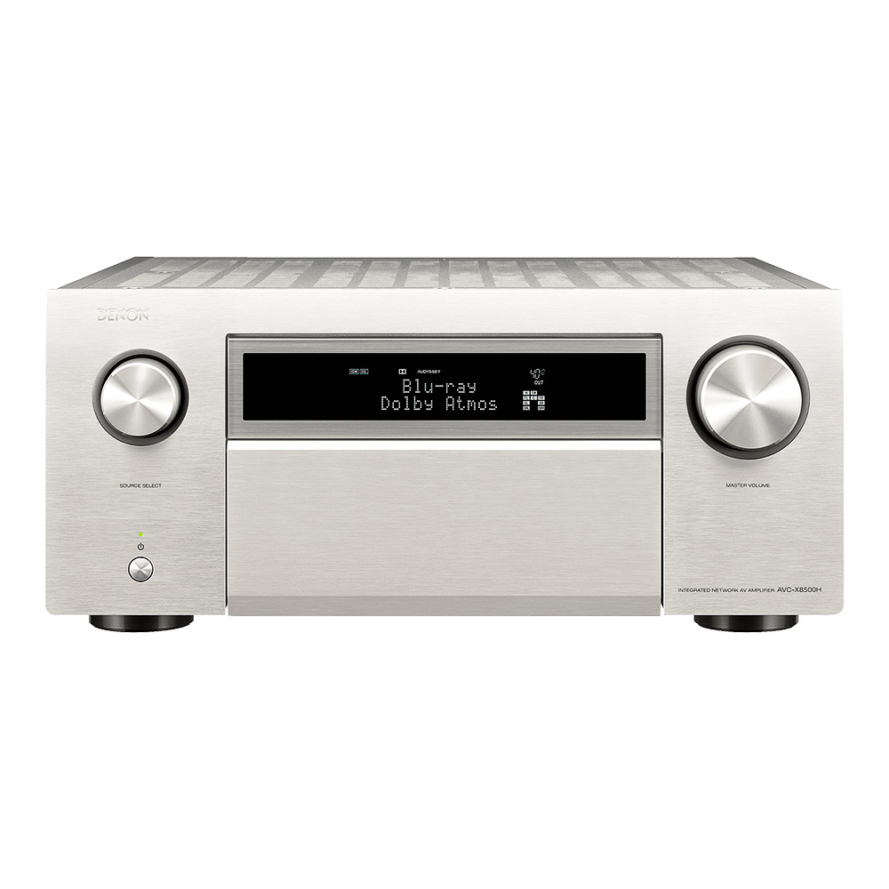 Denon AVC X8500HA silver vue de face