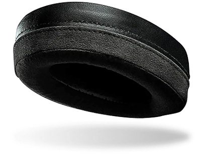 coussinet d'oreilles en cuir et Alcantara du Meze Empyrean II