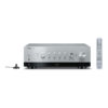 Ampli tuner Yamaha R N800A en argent combinant esthétique intemporelle et fonctionnalités modernes