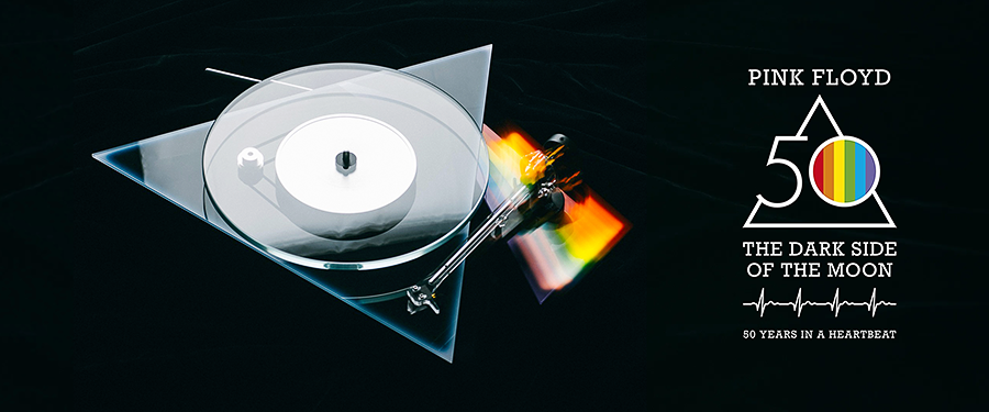 Célébration cinquantenaire de la platine Pro Ject The Dark Side of the Moon