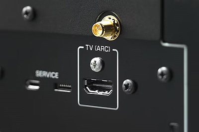 Connectique HDMI avec ARC du Yamaha R-N1000A