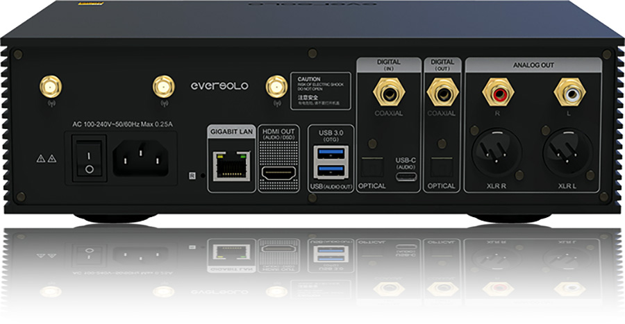 EverSolo DMP A6 connectique