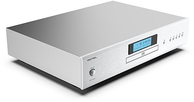 Lecteur CD Rotel CD11 MKII argent vue de coté