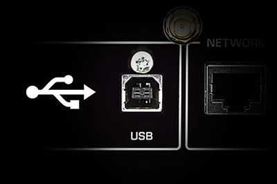 Ports USB du Yamaha R-N1000A