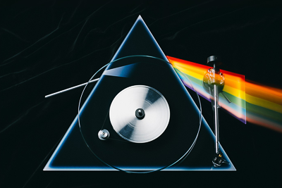 Profil Élégant de la Pro Ject The Dark Side of the Moon
