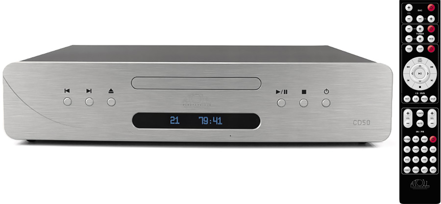 Télécommande et interface utilisateur de l'Atoll CD50 Signature