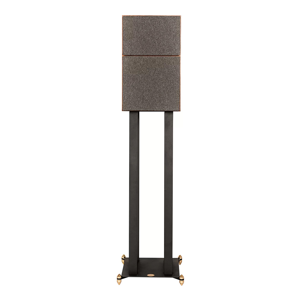 face avant de la Revival Audio Atalante 3 sur pied avec grille