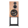 pied d'enceinte revival audio atalante 5 vue avant avec enceinte