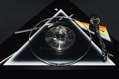 socle en MDF de 28 mm de la Pro Ject The Dark Side of the Moon