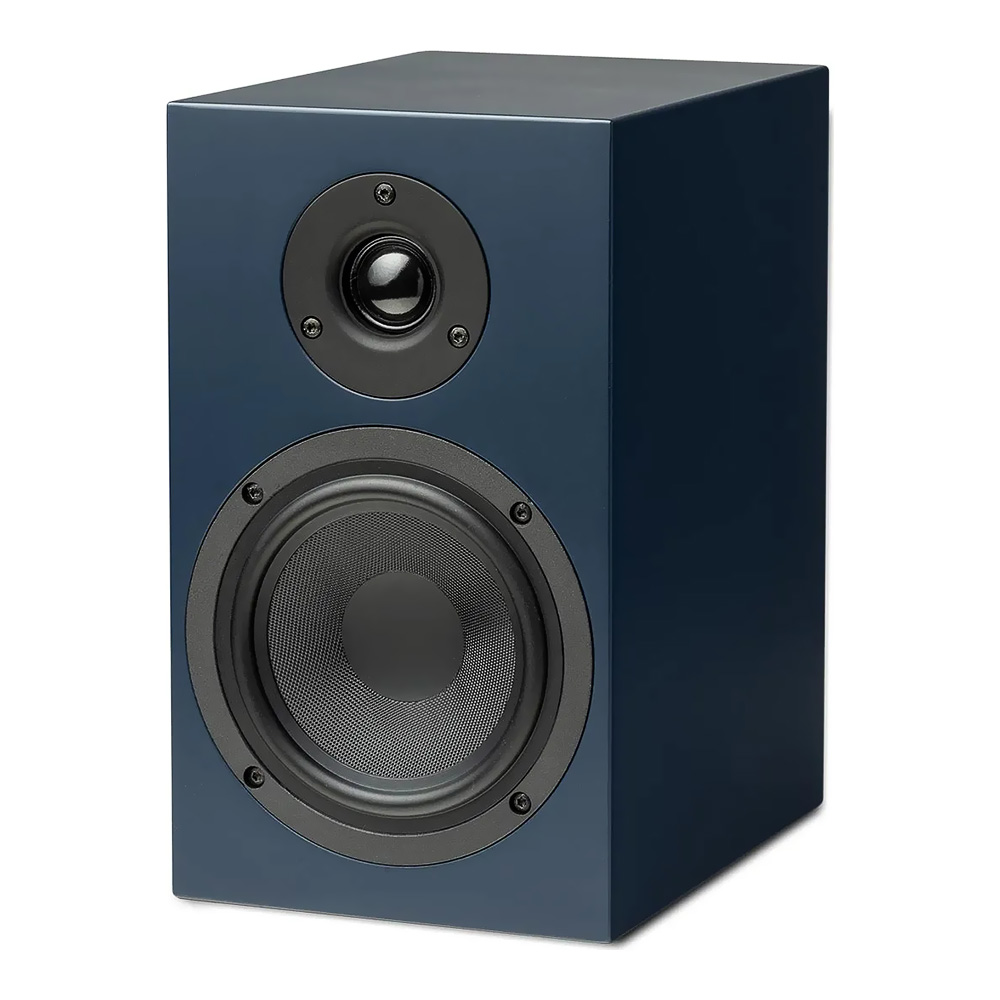 Enceinte bibliothèque Speaker Box 5 S2 bleu satin