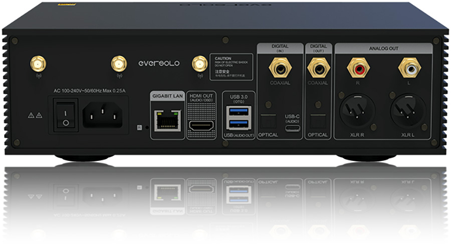 EverSolo DMP A6 Master Edition connectique