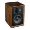 enceinte bibliothèque Wharfedale Denton 85 noyer vue oblique droite