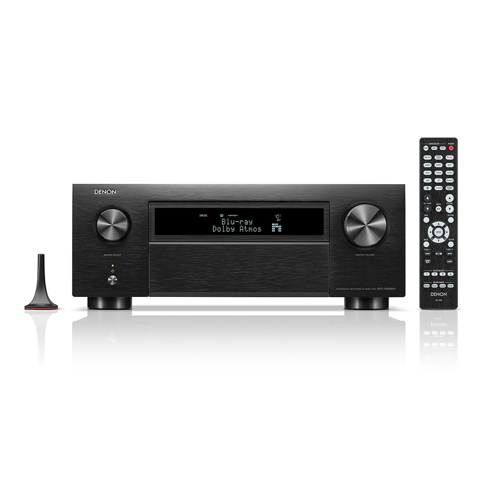 Amplificateur home cinéma Denon AVC X6800H noir