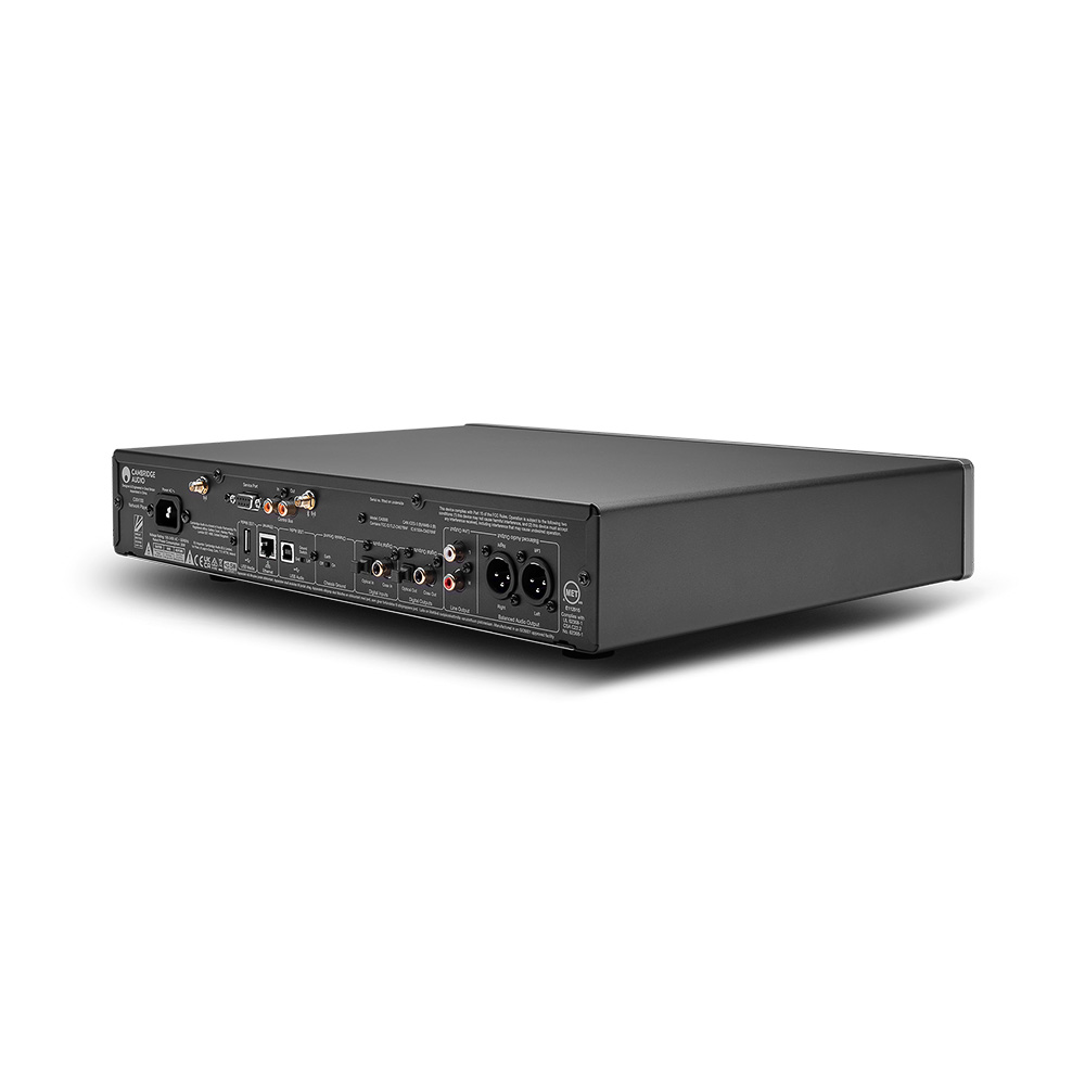 Cambridge Audio CXN100 vue oblique arrière droite