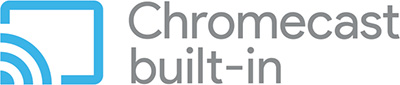 Chromecast built in