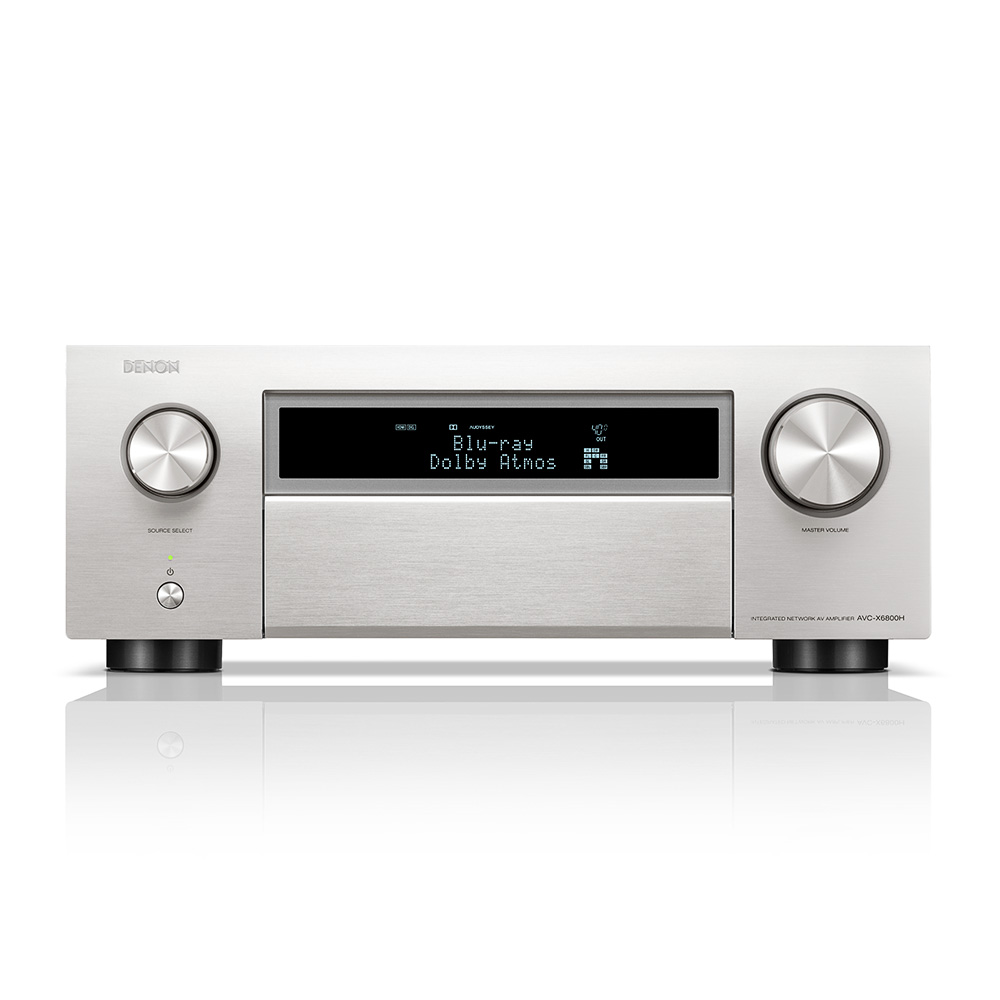 Denon AVC X6800H gris face avant