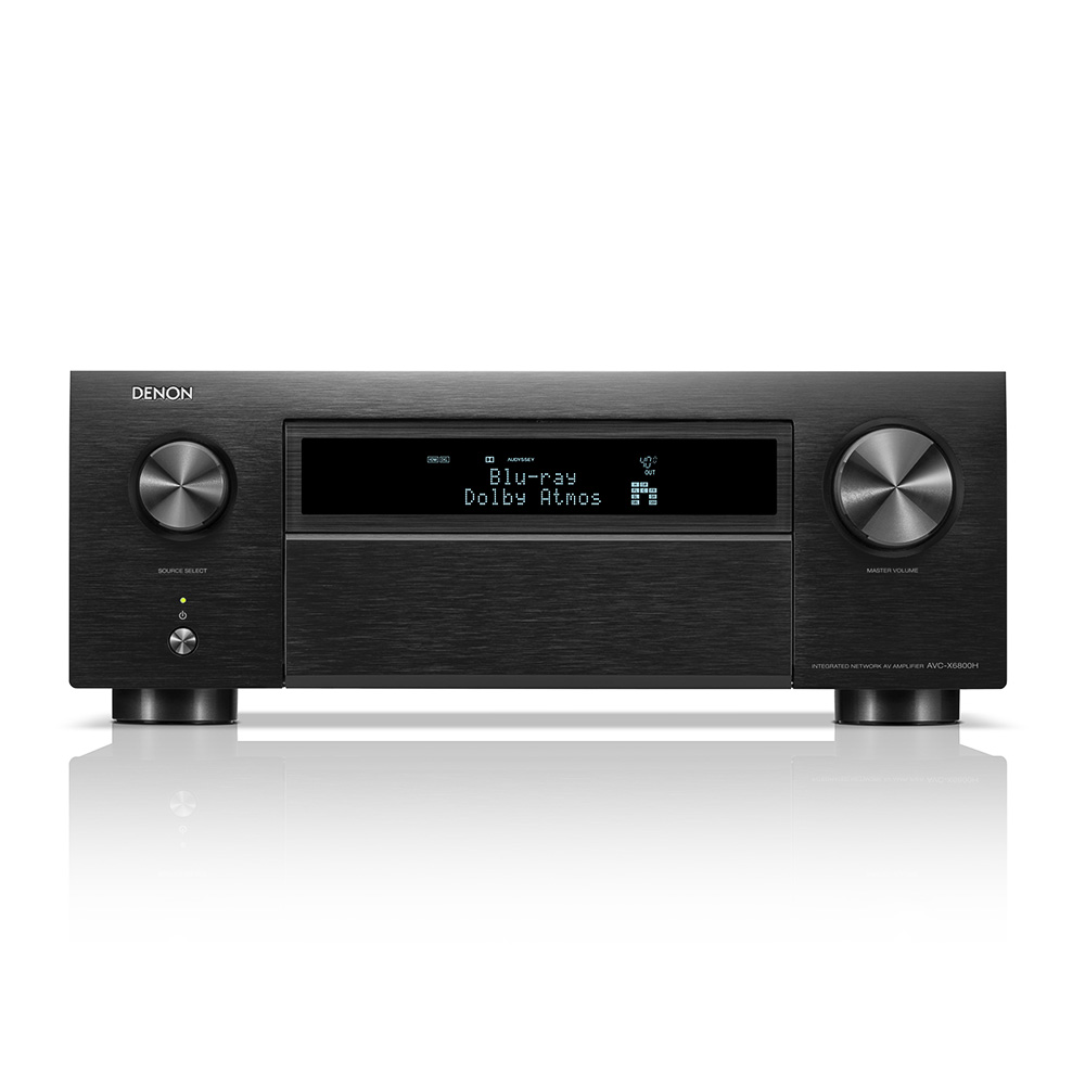 Denon AVC X6800H noir face avant
