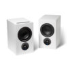 Enceintes bibliothèque PSB Speakers Alpha iQ blanc mat