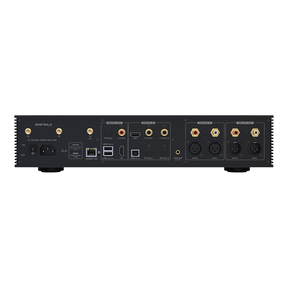 Lecteur réseau EverSolo DMP A8 face arrière