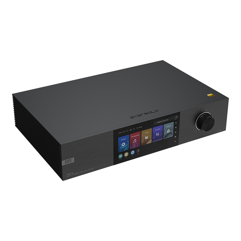 Lecteur réseau EverSolo DMP A8 vue oblique 1