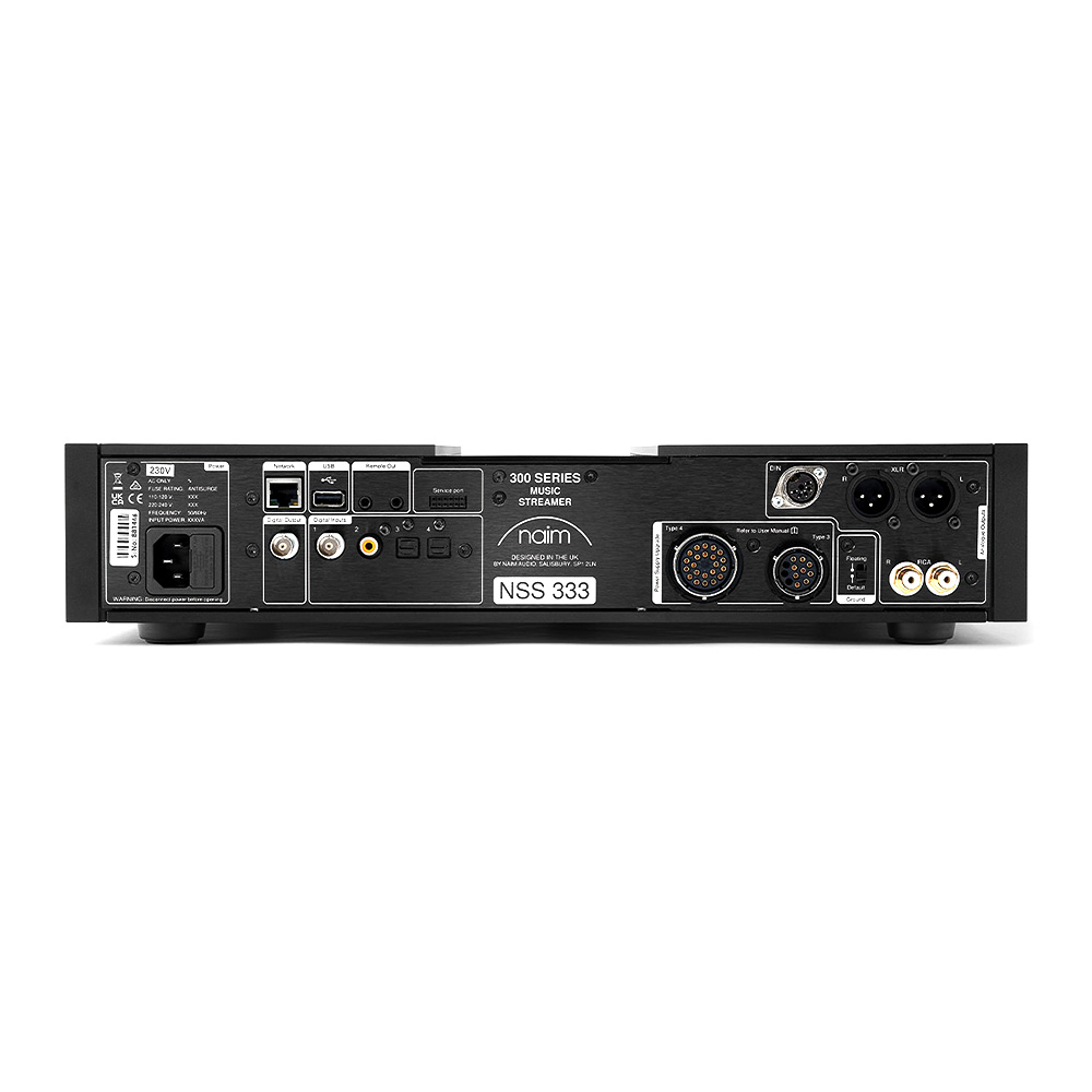 Naim NSS 333 entrées et sorties