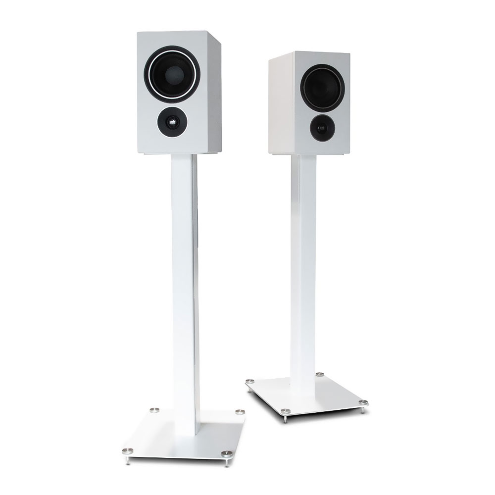 Pieds d'enceintes Alpha IQ AST 25 blanc paire