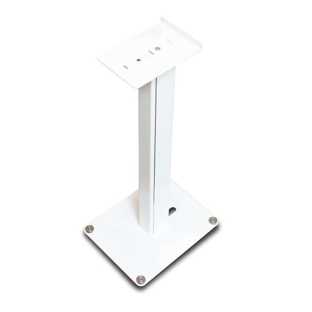 Pieds d'enceintes Alpha IQ AST 25 blanc vue du dessus