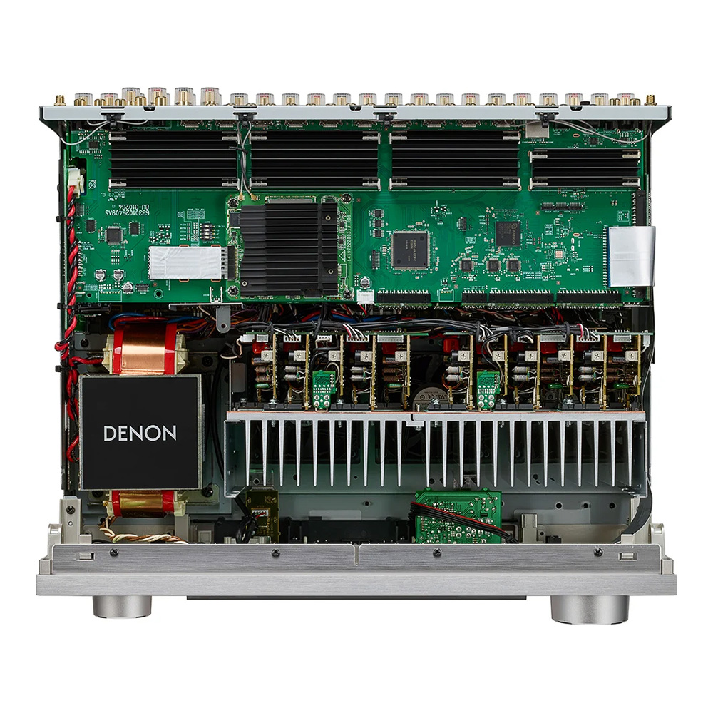Vue intérieure du Denon AVC X6800H