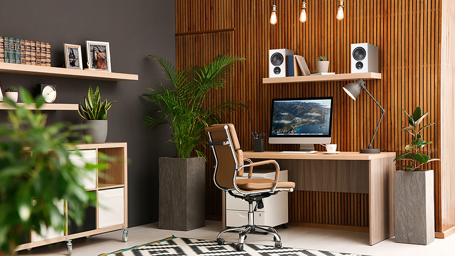 design compact et élégant des PSB Speakers Alpha iQ blanche