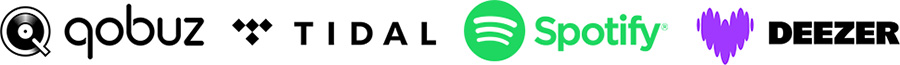 qobuz tidal spotify deezer