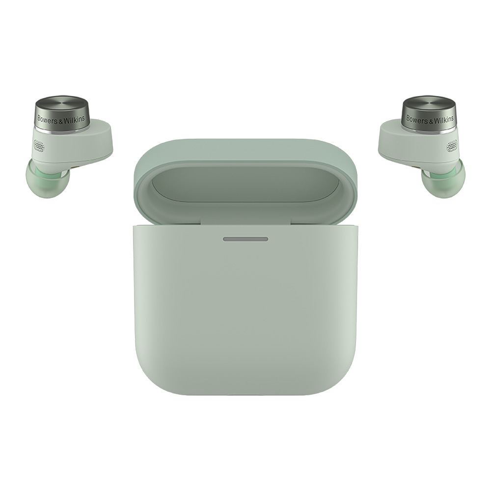 Écouteurs intra auriculaires Bowers & Wilkins PI5 S2 finition Sage Green vue 4