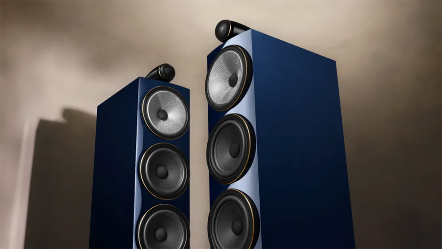 Enceinte colonne Bowers & Wilkins 702 S3 Signature vue 2