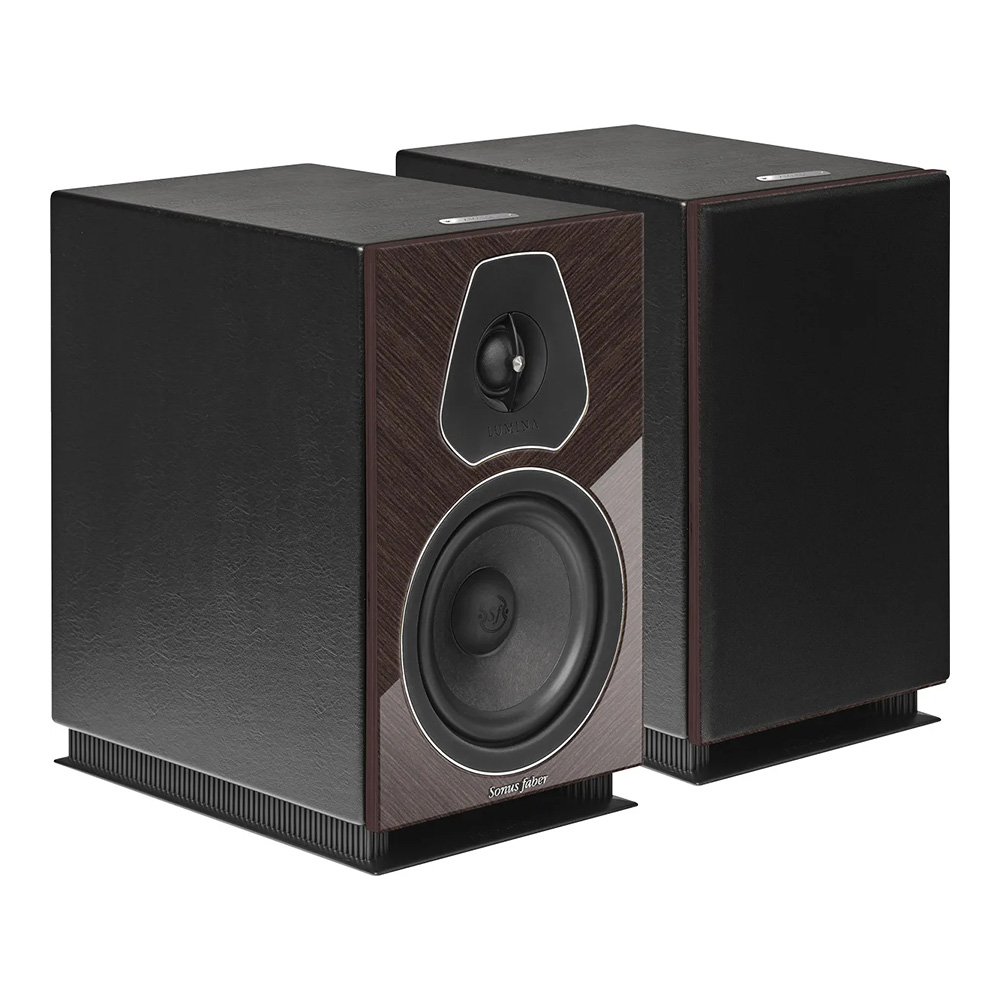 Enceintes bibliothèque Sonus faber Lumina II Amator wengé laqué