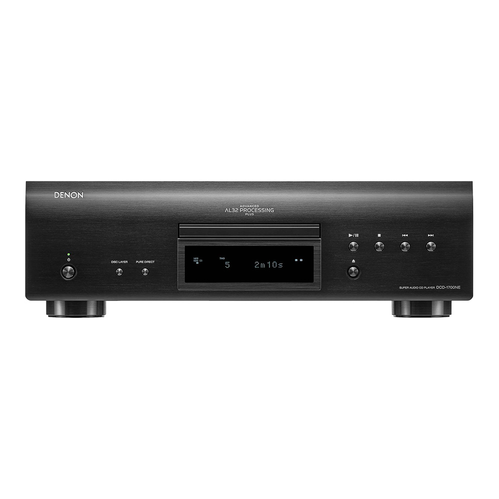Lecteur CD SACD Denon DCD 1700NE noir face avant