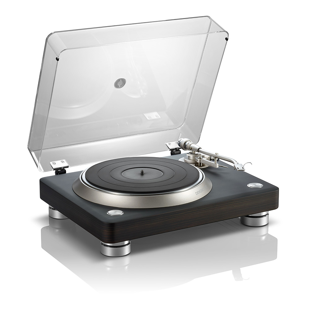 Platine vinyle Denon DP 3000NE avec capot de protection