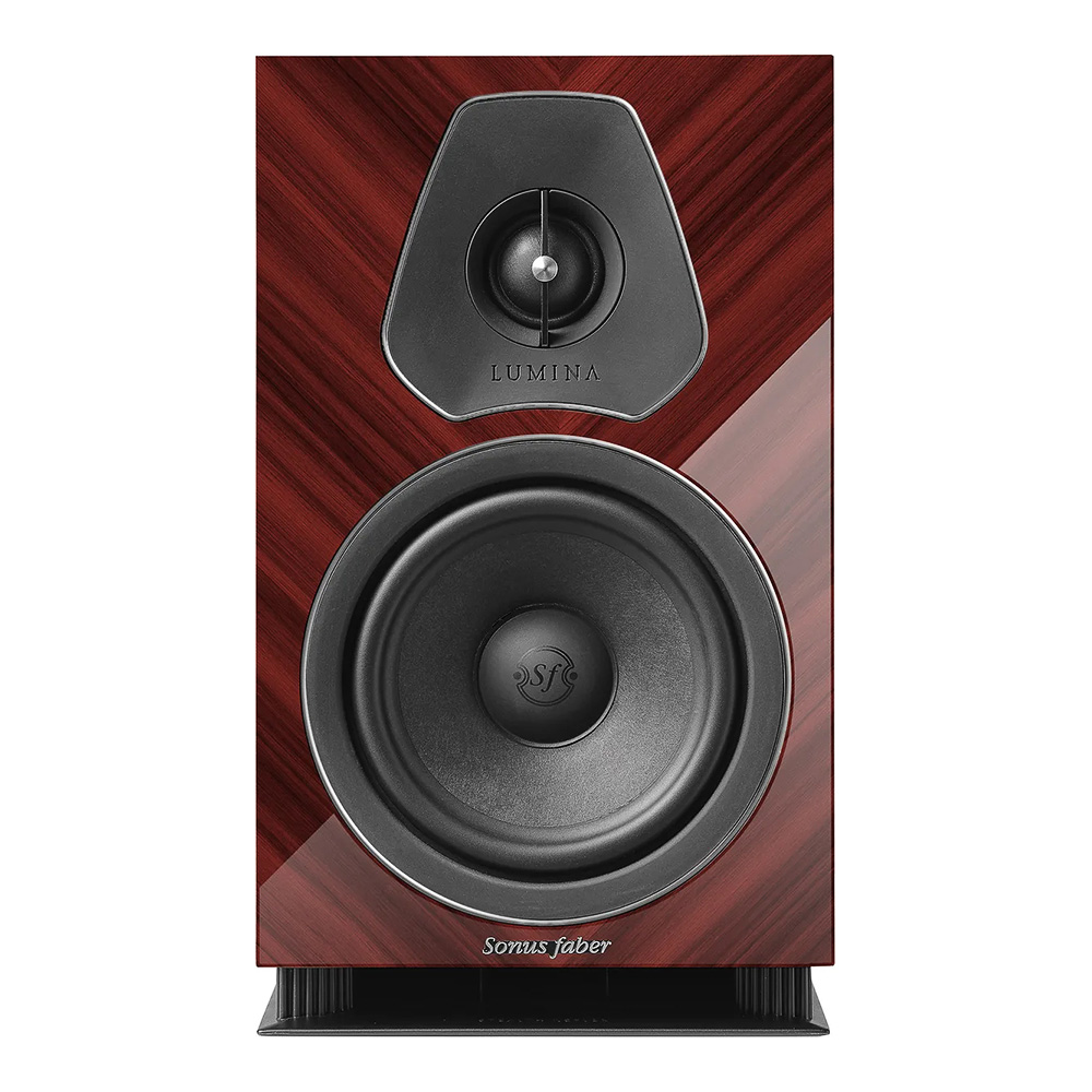 Sonus faber Lumina II Amator rouge laqué face avant