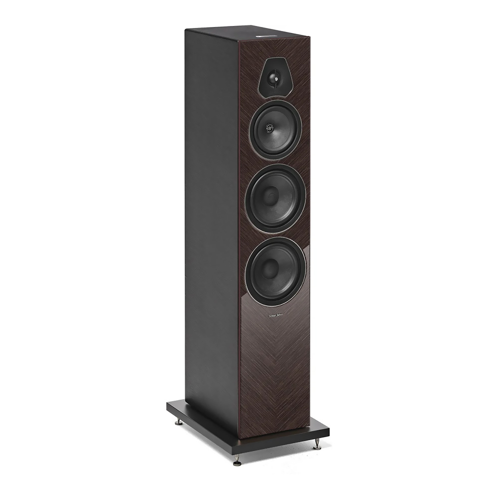 Sonus faber Lumina V Amator wengé laqué vue oblique