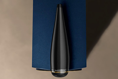 Tweeter à dôme en carbone découplé de la Bowers & Wilkins 702 S3 Signature