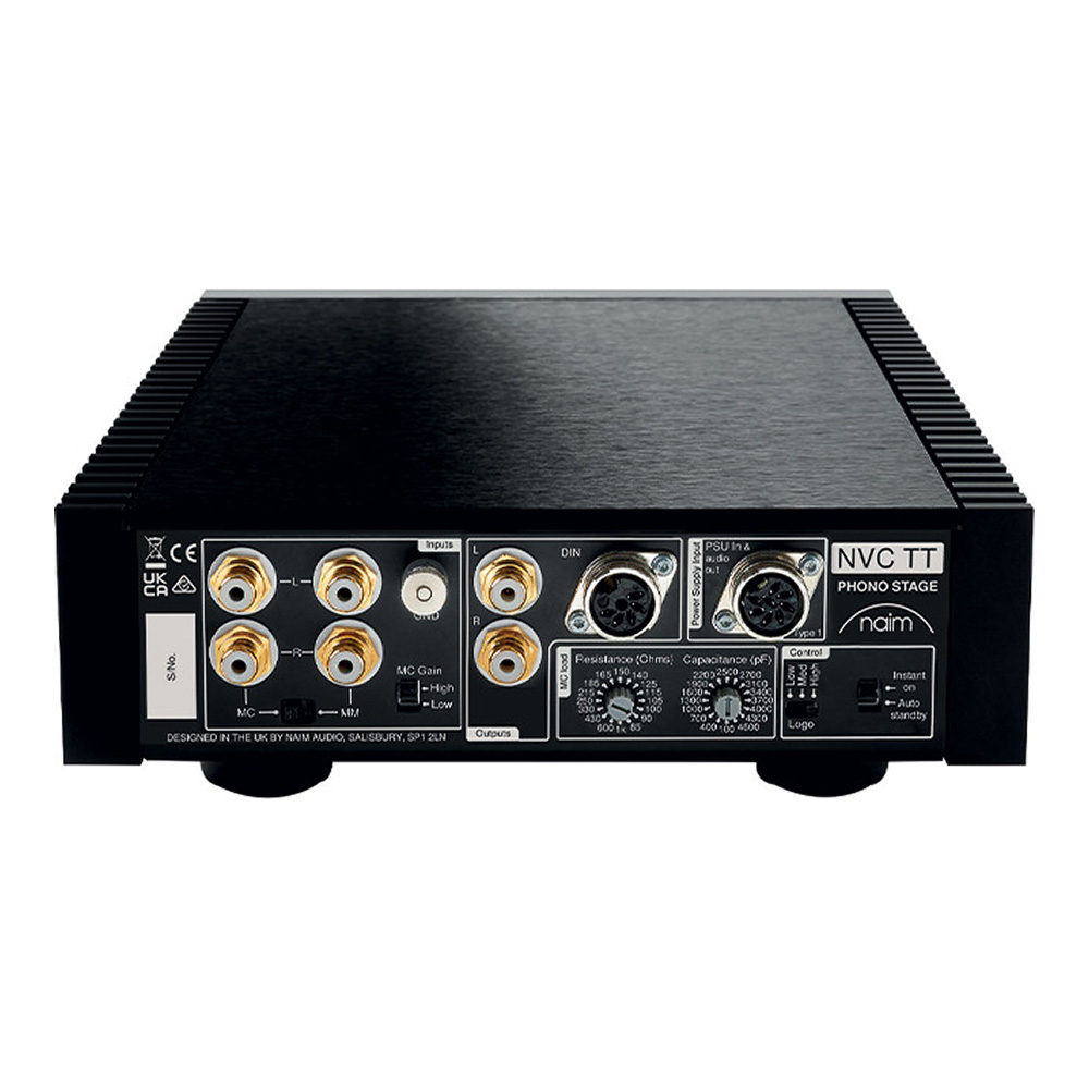 préamplificateur phono Naim NVC TT vue arrière