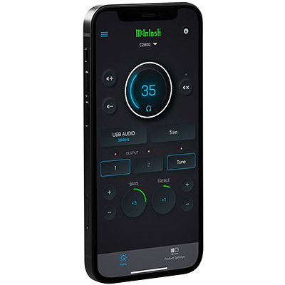 Application de Contrôle McIntosh Connect
