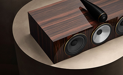 Design de l'enceinte centrale Bowers & Wilkins HTM71 S3 Signature