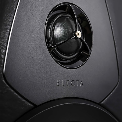 Détail du tweeter DAD des enceintes Sonus faber Electa Amator III