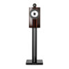 Enceinte bibliothèque Bowers & Wilkins 705 S3 Signature sur pied face avant finition Datuk brillant