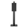 Enceinte bibliothèque Bowers & Wilkins 705 S3 Signature sur pied face avant finition Datuk brillant avec grille