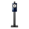 Enceinte bibliothèque Bowers & Wilkins 705 S3 Signature sur pied face avant finition Midnight Blue Metallic