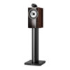 Enceinte bibliothèque Bowers & Wilkins 705 S3 Signature sur pied vue de coté finition Datuk brillant