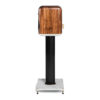 Enceinte bibliothèque Sonus faber Electa Amator III sur pied vue de coté finition noyer massif