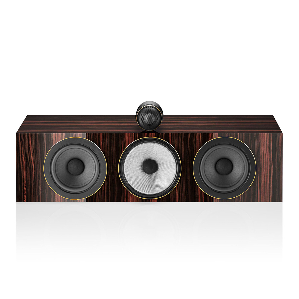 Enceinte centrale Bowers & Wilkins HTM71 S3 Signature face avant finition Datuk Gloss